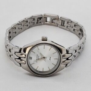 Armitron Now 22MM Women's Watch Gray Dial‎ Gray Tone Band 7.25" New Battery